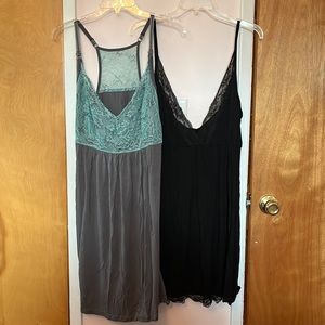 2 nursing night gowns